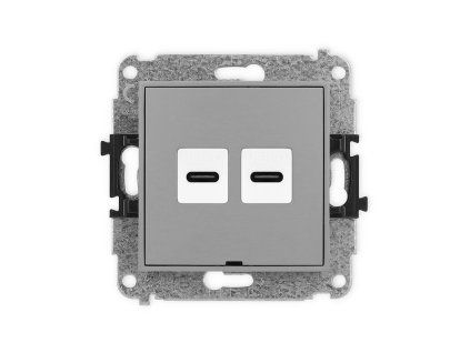 2xUSB C-C 2.0 double socket mechanism
