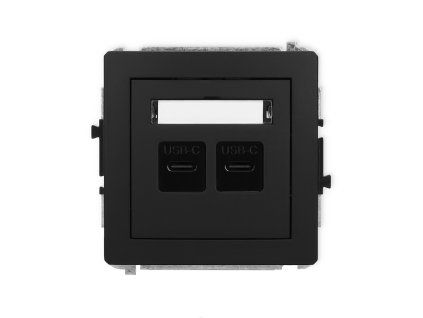2xUSB C-C 2.0 double socket mechanism