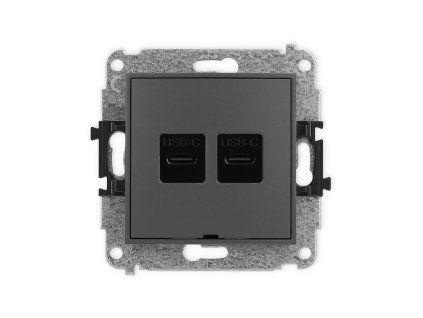 2xUSB C-C 2.0 double socket mechanism