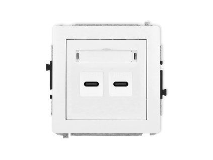 2xUSB C-C 2.0 double socket mechanism
