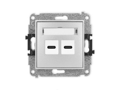 2xUSB C-C 2.0 double socket mechanism