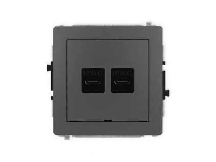 2xUSB C-C 2.0 double socket mechanism