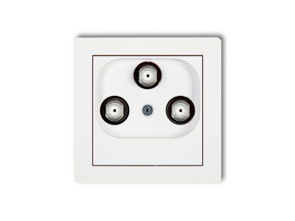 3F DATA (Vectra) multimedia socket mechanism