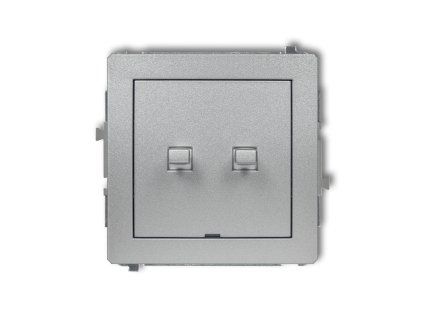 American-style double push button switch mechanism (double push button without pictograms