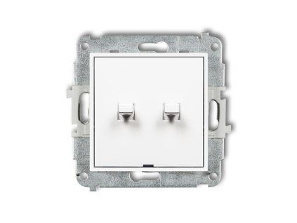 American-style double push button switch mechanism (double push button without pictograms