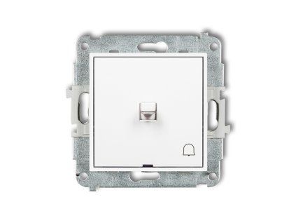 American-style single push button "bell" mechanism