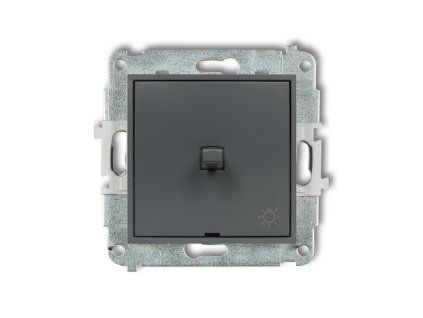 American-style single push button "light" mechanism