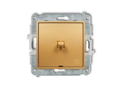 American-style single push button "light" mechanism