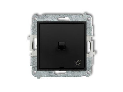American-style single push button "light" mechanism