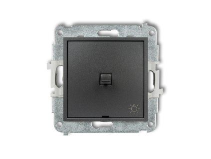 American-style single push button "light" mechanism