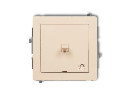 American-style single push button "light" mechanism
