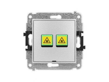 Double fibre/optical socket mechanism