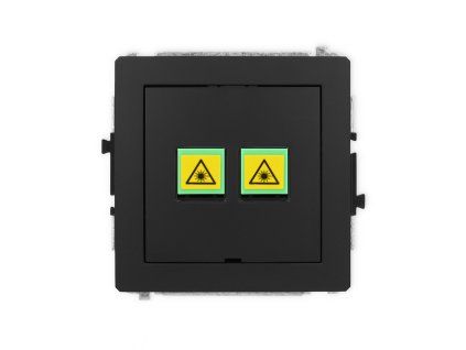 Double fibre/optical socket mechanism