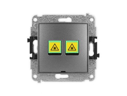 Double fibre/optical socket mechanism