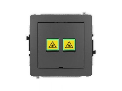 Double fibre/optical socket mechanism