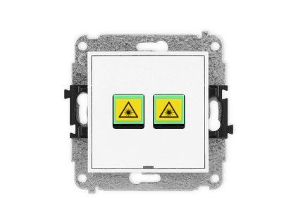 Double fibre/optical socket mechanism