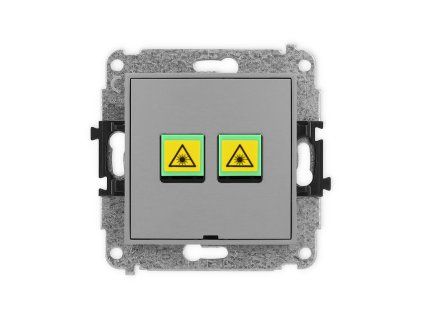 Double fibre/optical socket mechanism