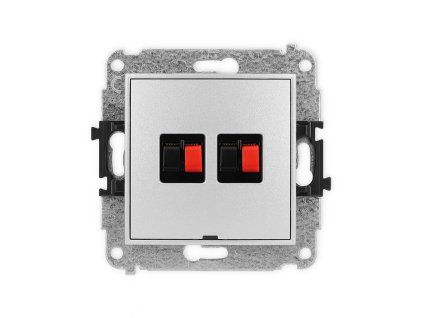 Double loudspeaker socket (2mm) mechanism