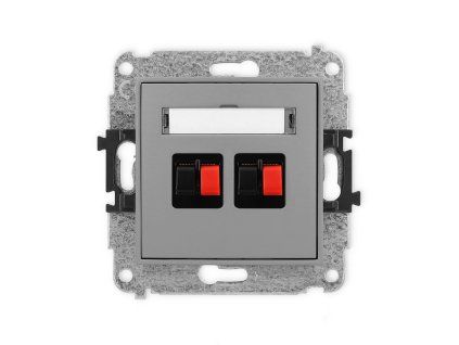 Double loudspeaker socket (2mm) mechanism