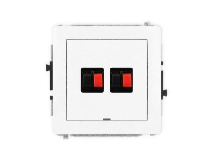 Double loudspeaker socket (2mm) mechanism