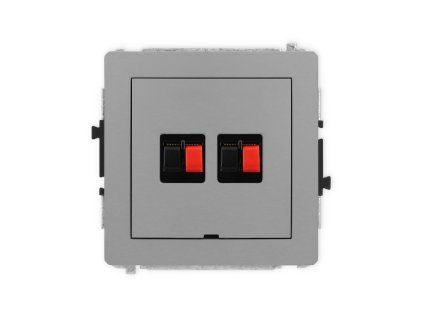 Double loudspeaker socket (2mm) mechanism