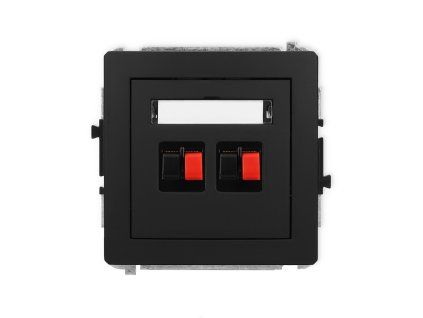 Double loudspeaker socket (2mm) mechanism
