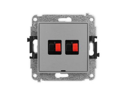 Double loudspeaker socket (2mm) mechanism