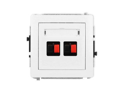 Double loudspeaker socket (2mm) mechanism