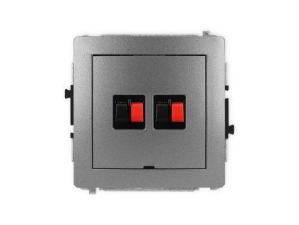 Double loudspeaker socket (2mm) mechanism