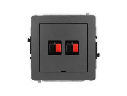 Double loudspeaker socket (2mm) mechanism