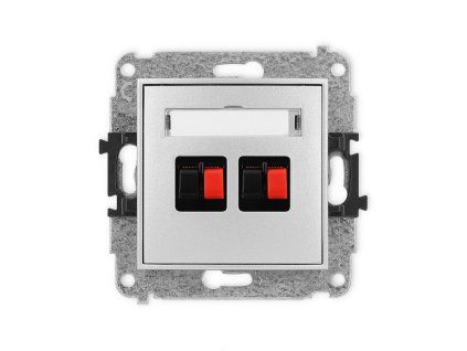 Double loudspeaker socket (2mm) mechanism