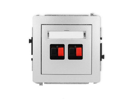 Double loudspeaker socket (2mm) mechanism