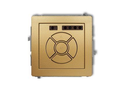 Electronic control roller shutter mechanism (local control and remote control)