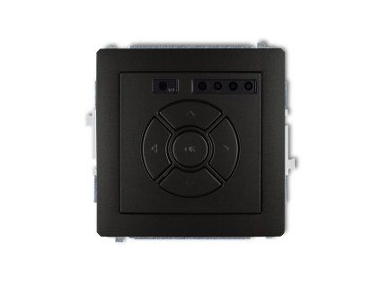 Electronic control roller shutter mechanism (local control and remote control)