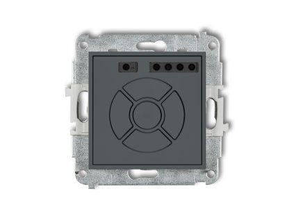Electronic control roller shutter mechanism (local control and remote control)