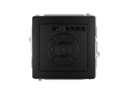 Electronic control roller shutter mechanism (zone button function)