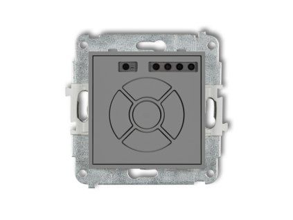Electronic control roller shutter mechanism (zone button function)