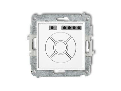 Electronic control roller shutter mechanism (zone button function)