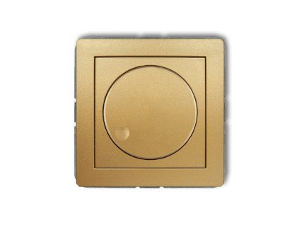 Electronic dimmer push - rotary mechanism