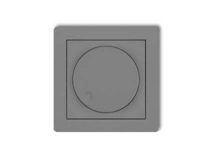Electronic dimmer push - rotary mechanism