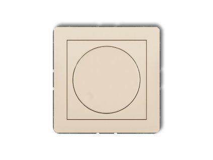 Electronic dimmer push - rotary mechanism