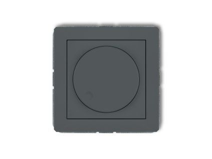 Electronic dimmer push - rotary mechanism