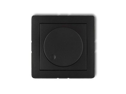Electronic dimmer push - rotary mechanism