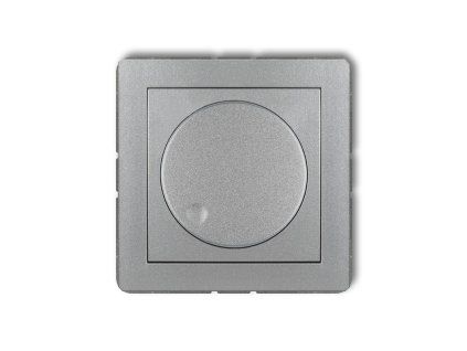 Electronic dimmer push - rotary mechanism