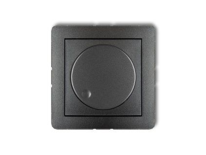 Electronic dimmer push - rotary mechanism