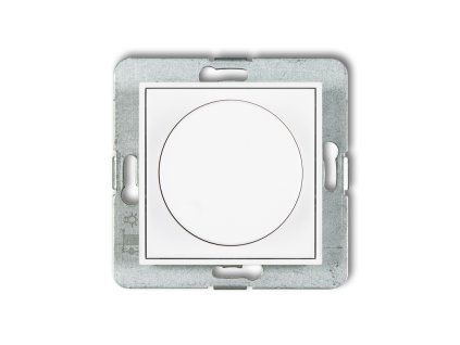 Electronic dimmer push - rotary mechanism
