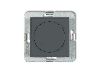 Electronic dimmer push - rotary mechanism