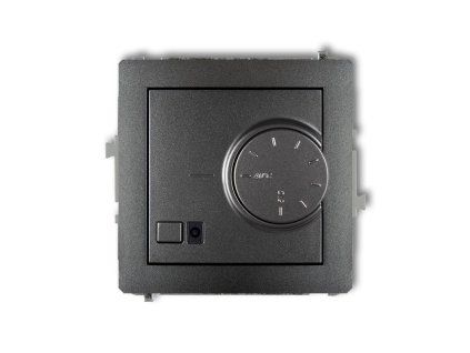 Electronic temperature controller mechanism with underfloor sensor