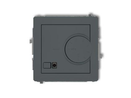 Electronic temperature controller mechanism with underfloor sensor