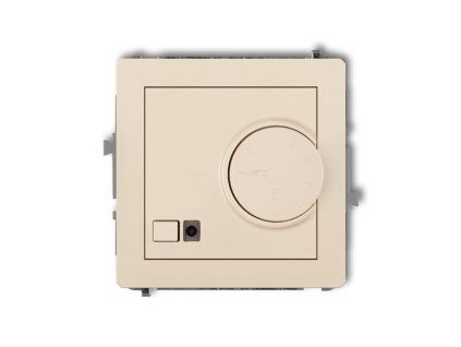 Electronic temperature controller mechanism with underfloor sensor